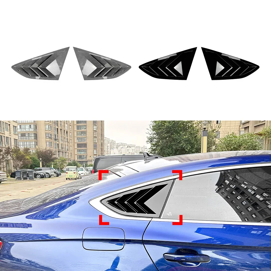 

Suitable for Audi A5 S5 F5 Sportback Four Door Version 2017-24 Rear Window Quarter Side Shutter Louver Car Stickers Modification