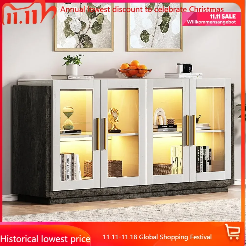 Buffet Cabinet with Storage，64