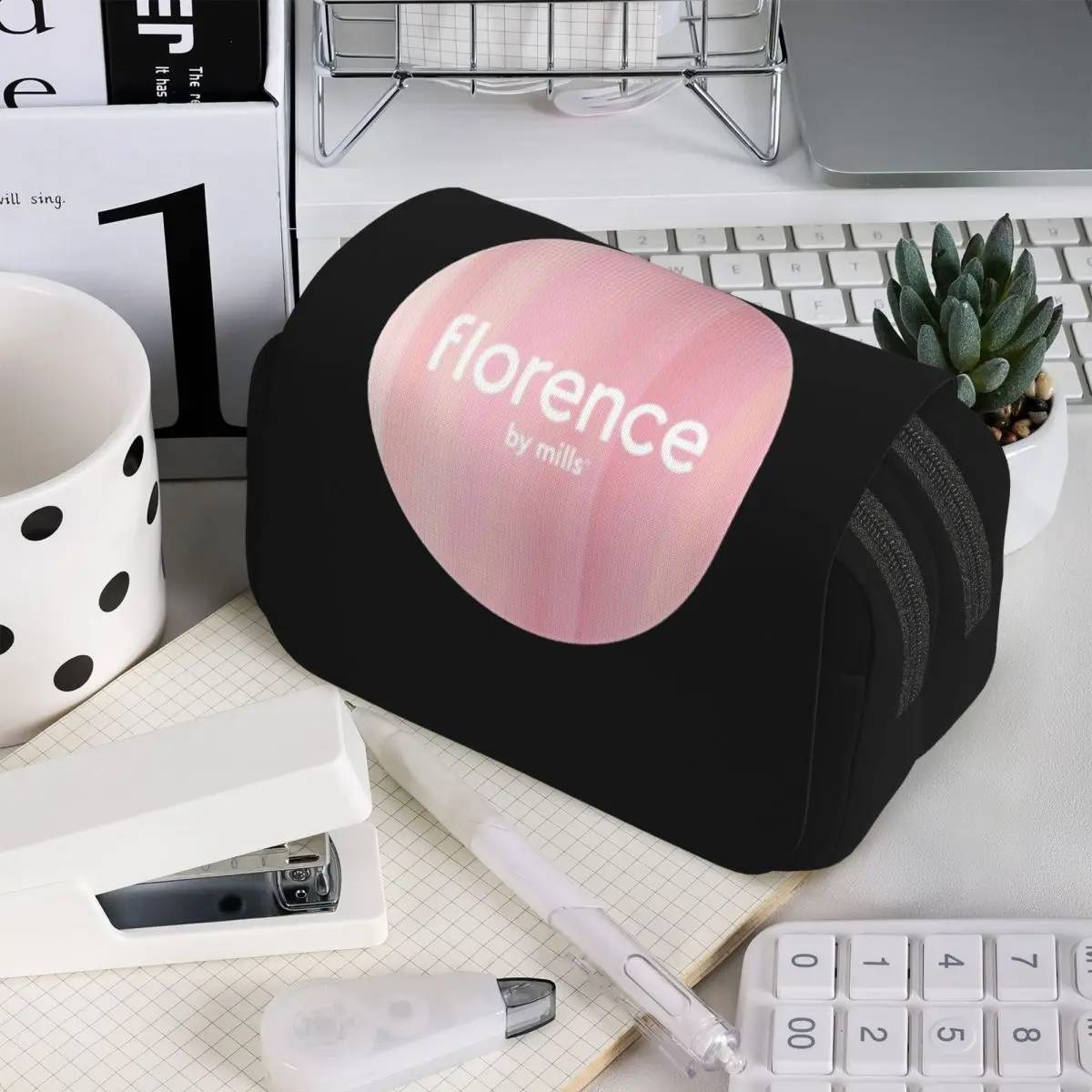 

Пенал Florence By Mills для детей, школьный пенал, сумка для канцелярских принадлежностей, сумка-органайзер для ручек