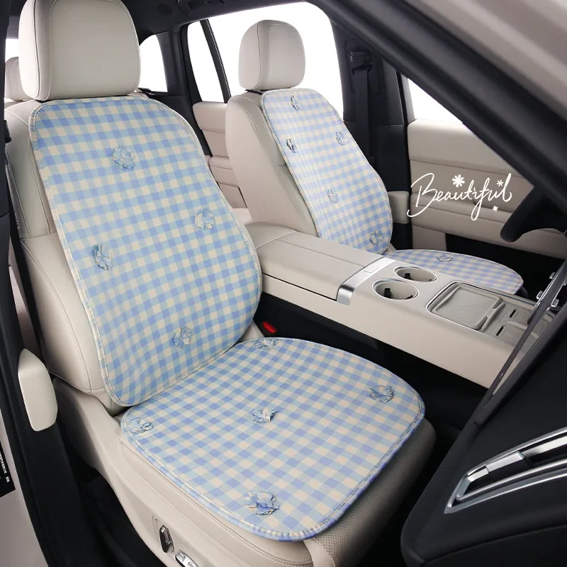 

Universal Car Seat Cushion Fresh Spring 3D Flower Design Soft Comfortable All Seasons Lady Fashion for Seat Spring/Summer