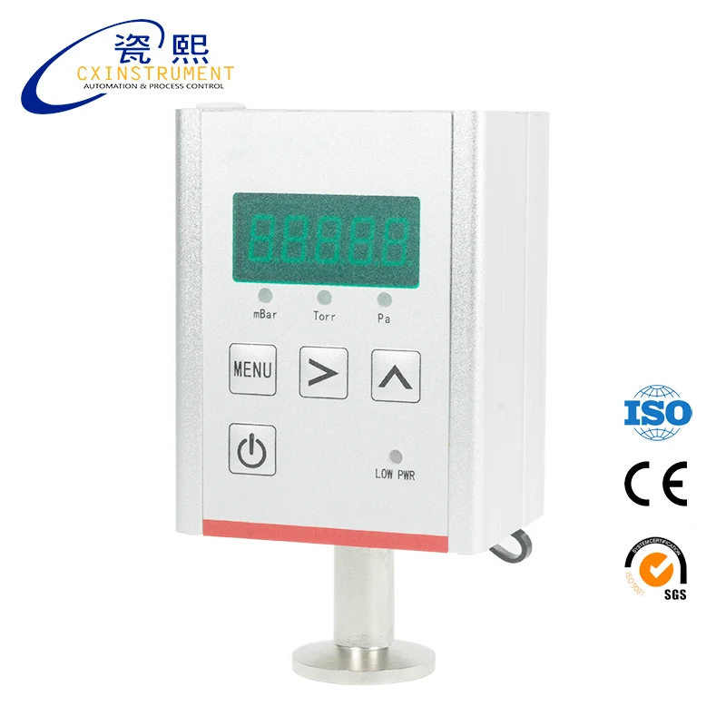 Pengukur Vakum Pirani Digital Genggam DN16