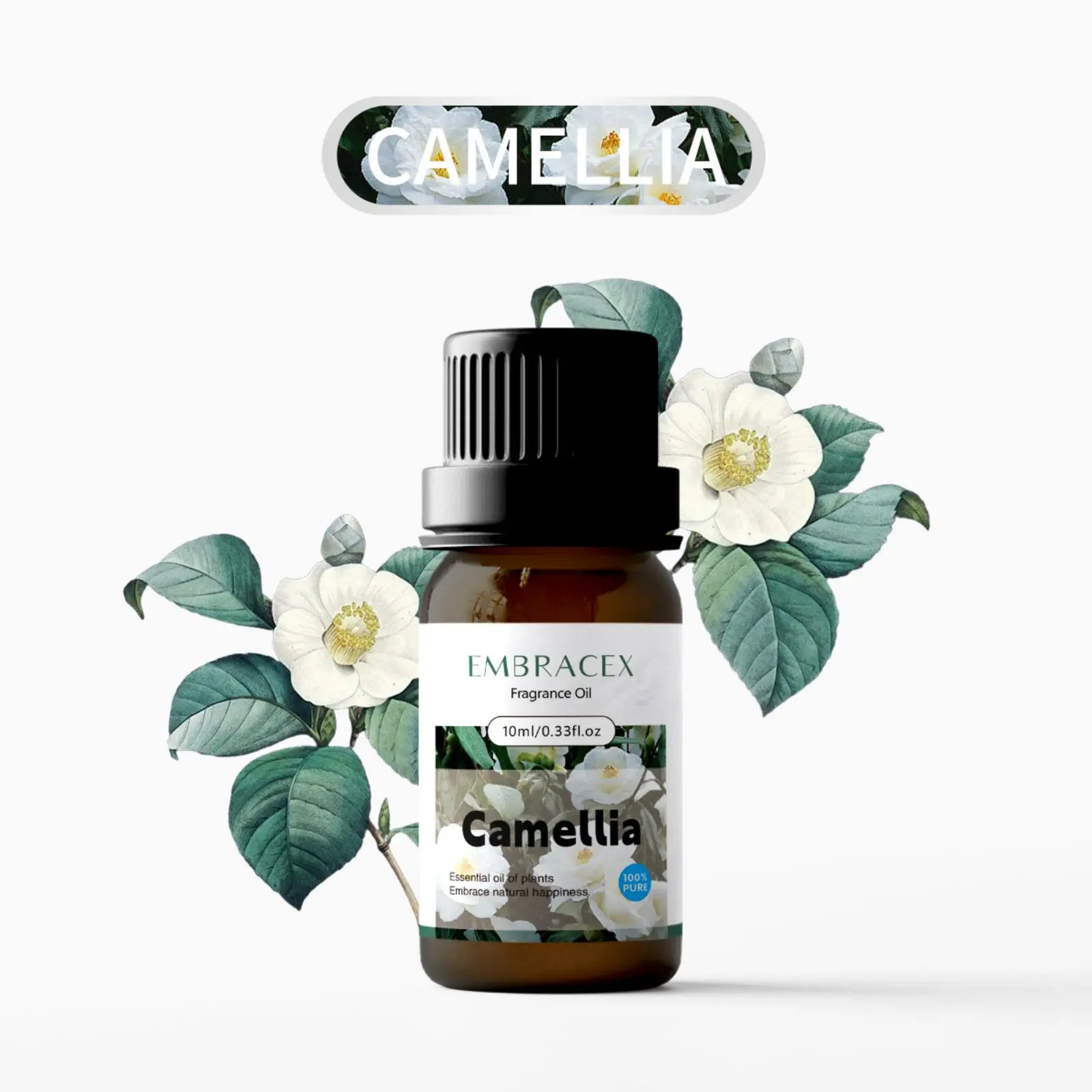 10ml Camellia Fragrance Oils For Humidifier And Diffusers Long-Lasting Fragrance Fresh Scent Gifts To Friends