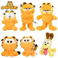 Original Garfield Family Kawaii Plush Toys Soft Cute Cartoon Garfield Cat Odie Stuffed Animals Peluche Dolls Gifts For Kids