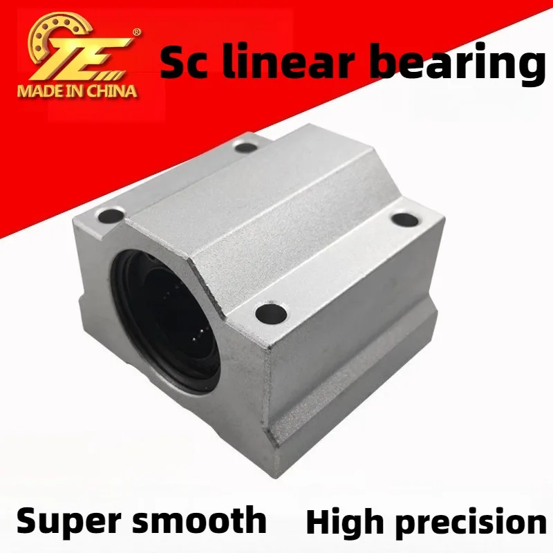 China TE aluminum seat slider linear bearing SC6 8 SC10 LM12 13 16 20 25 30 35 40 50 60