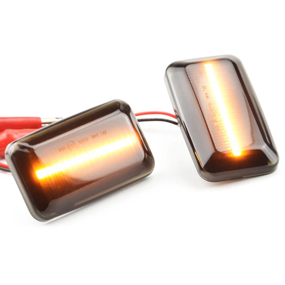 2 قطعة LED ديناميكية الجانب ماركر بدوره مصباح إشارة مصباح لأودي 100 C3 C4 200 A6 S6 4A/C4 80 90 B2 B3 B4 كابريوليه كوبيه V8 4000 #5