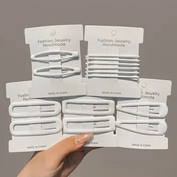 8 best sales 白色髮夾 - №8