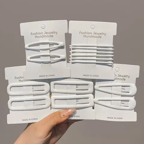 8 best sales सफेद बाल क्लिप - №8