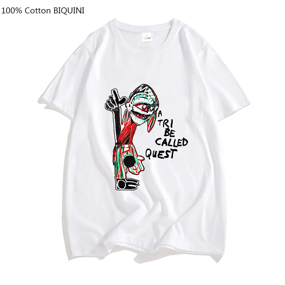 A TRIBE CALLED QUEST ATCQ T-shirts MEN Handsome Tshirts 100% Cotton High Quality T Shirts Aesthetic High Street Four Seasons Top