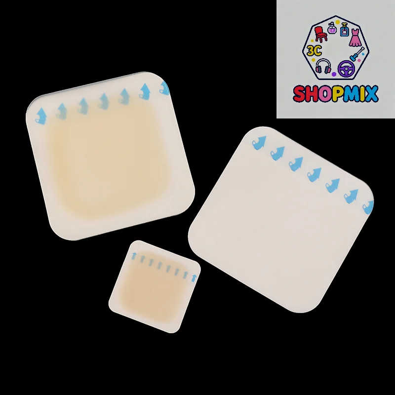 1PCS  Hydrocolloid Wound Dressing Fast Healing Thin Soft Self Adhesive Breathable Hydrocolloid Dressing Non Irritating For Burn