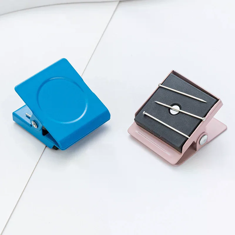 Magnetic Clips For Refrigerators, Colorful Mini Magnetic Clips, Memo Clips, Round Photo Clips, Suitable For Home And Office Use