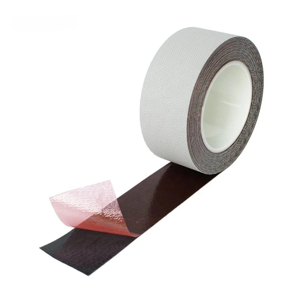 New 2- Recyclable Anti-slip Embossed Surface Dimple Silicone Coated Rubber Roller Wrapping Covering Winding Self Adhesive Tape