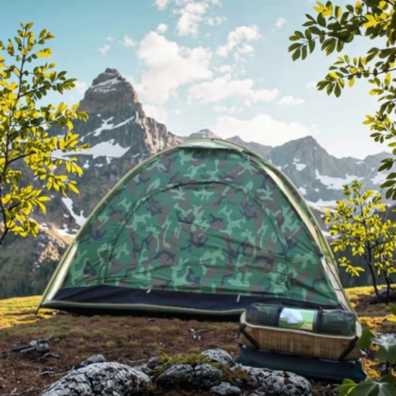 

YTYIN Hot Selling 2-4 Person BC Camouflage Tent Portable Waterproof Camping Tent