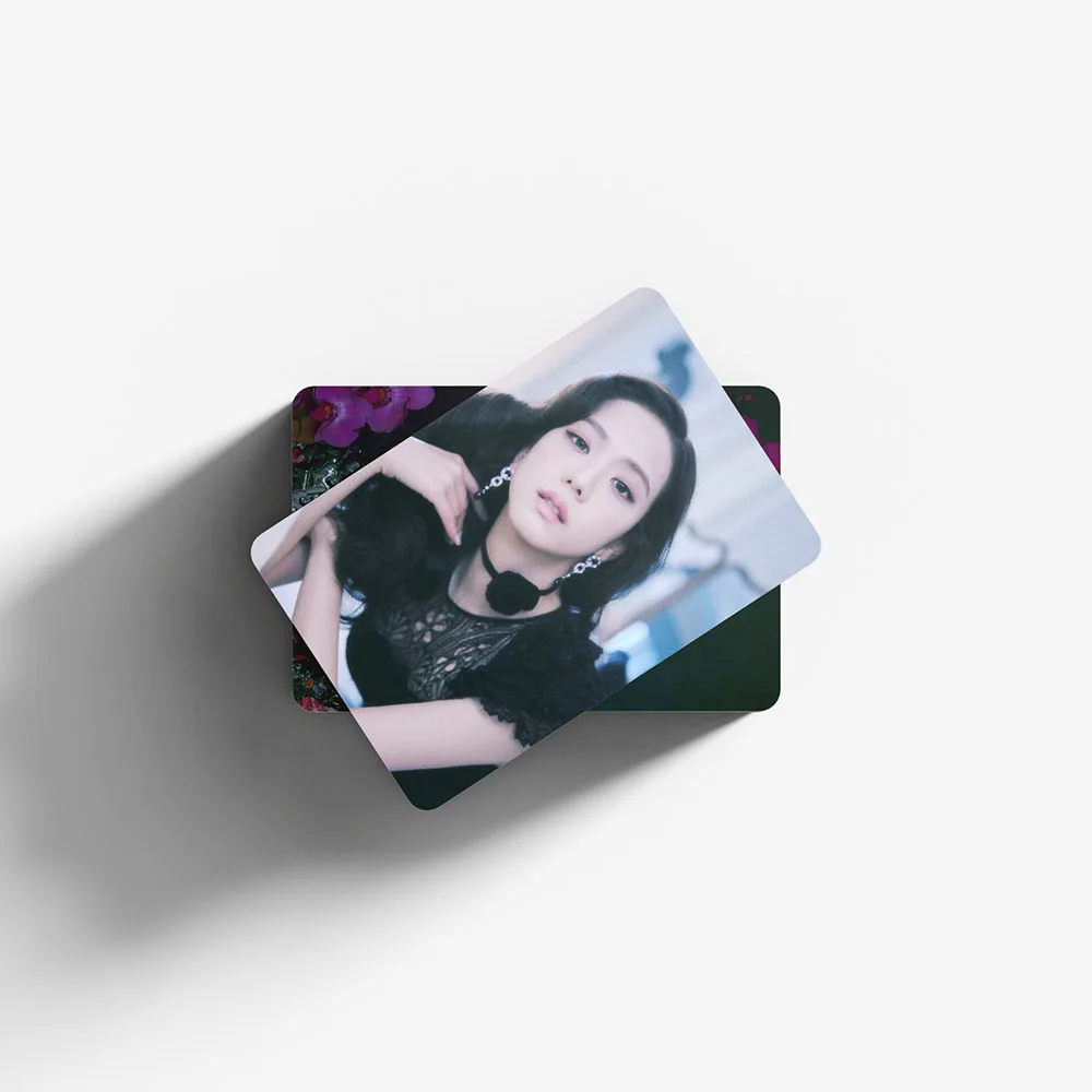 BP Pink Ink JISOO ME Kim Ji-soo SOLO Album Card FLOWER Card