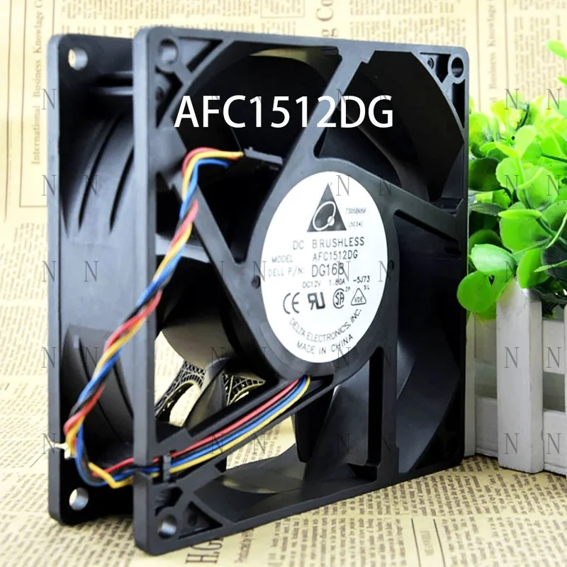 YJJ  New FOR DELTA Server Driver Cooling Fan 150*150*50MM AFC1512DG DC 12V 2.16A 4-Pin