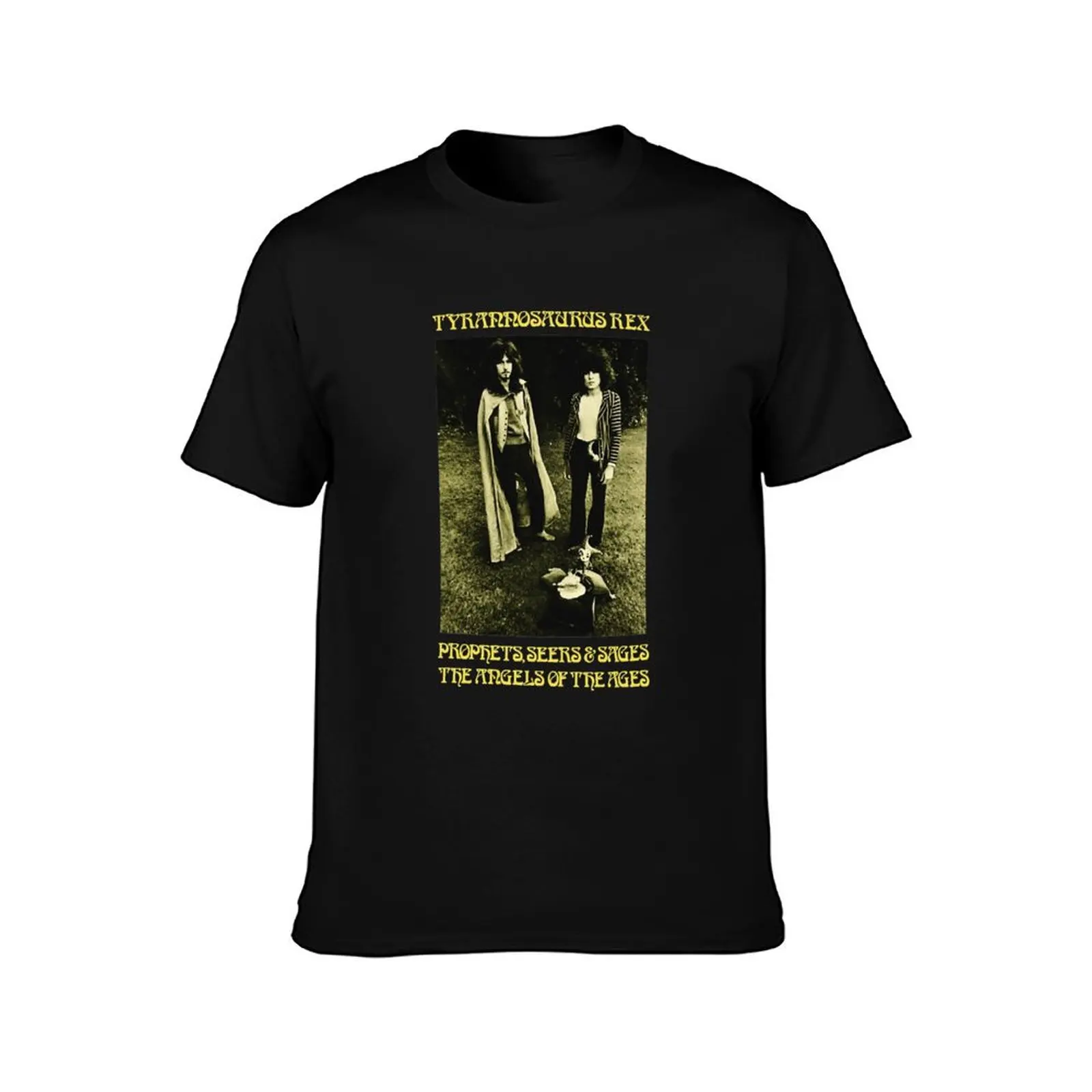 Funny Man T Rex Band T-Shirt t shirts for man pack cotton T-Shirt