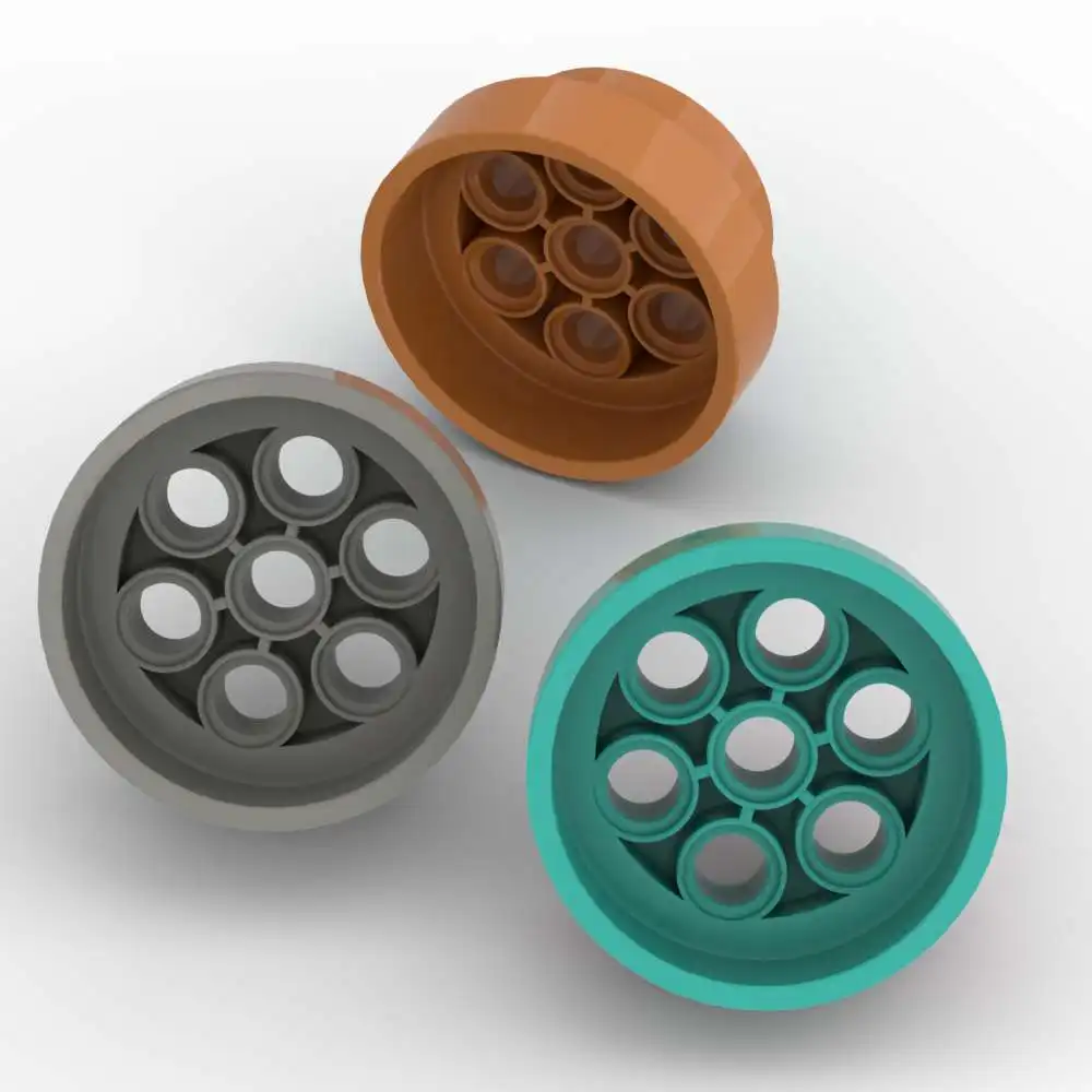 MOC 1PCS  Classical 60208 Stacking Replaceable Brick Wheel 31x15mm Building Block Toys Adults Boys Kids Especial Holiday Gifts