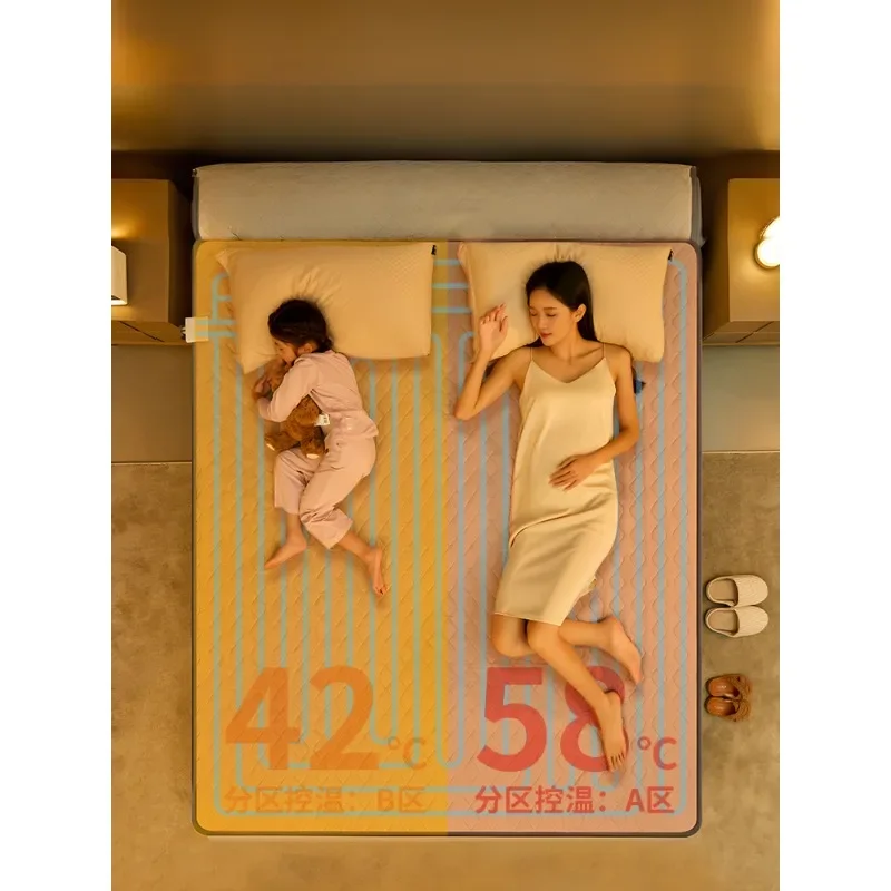 Plumbing electric blanket Water circulation electric mattress Double person of water heating blanket