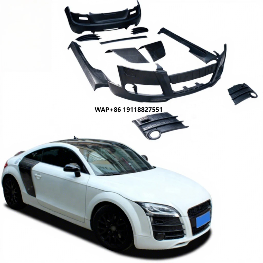 

2008-2014 R8 Look Suitable for TT Carbon Parts Body Kit Car Bumper Side Skirt