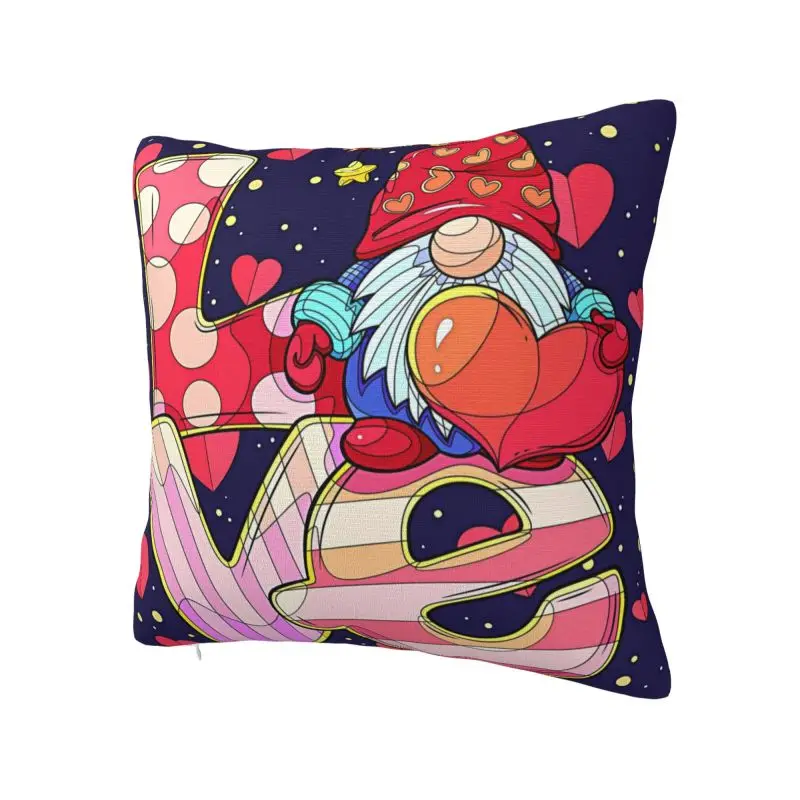 Custom Valentine's Day Cushion Cover 3D Printing Square Floor Pillow Case for Living Room Pillowcase Home Decoration