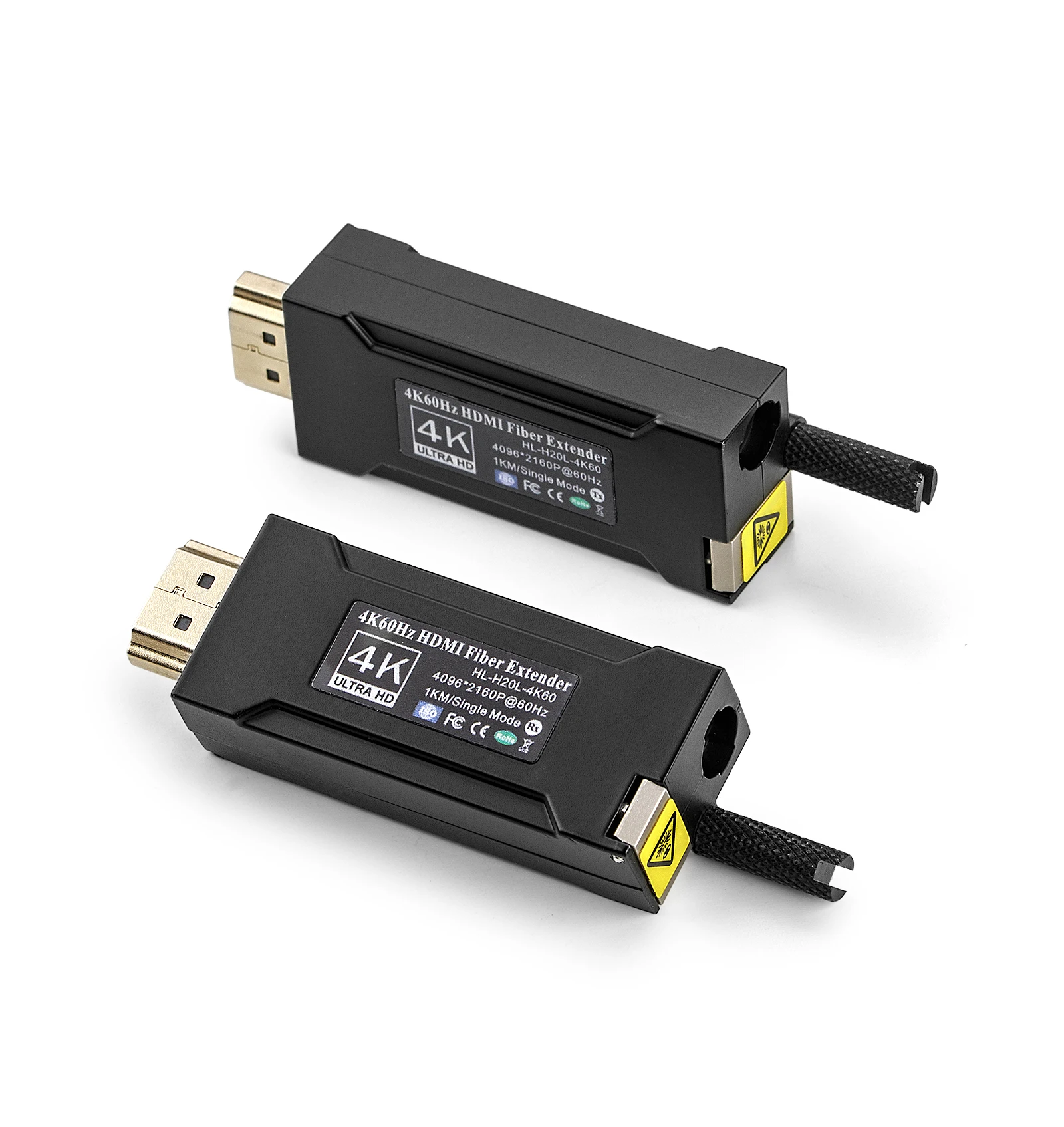 Konwerter światłowodowy 4K 60Hz Mini HDMI bez opóźnień przedłużacz światłowodowy nadajnik HDMI 2.0v