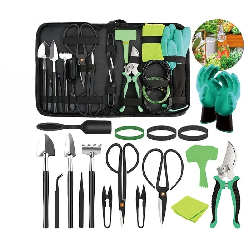

Garden tool set succulent trim removal