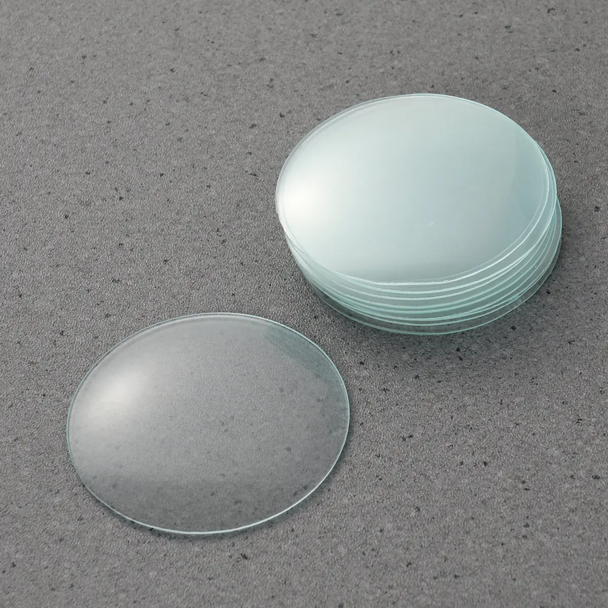 

10Pcs 75Mm Clear Glass Watch Glass Beaker Cover Dust Proof Evaporating Dish Essential for Temporary Liquid Holding