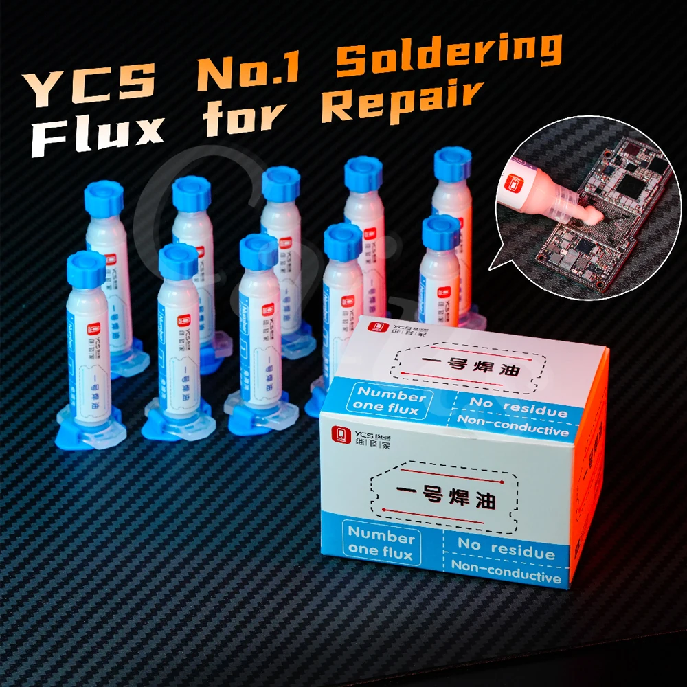 YCS Number One Soldering Flux High Temperature Drop Point Free Disassembly Paste for Cell Phone Repair Welding Repair Flux Tools