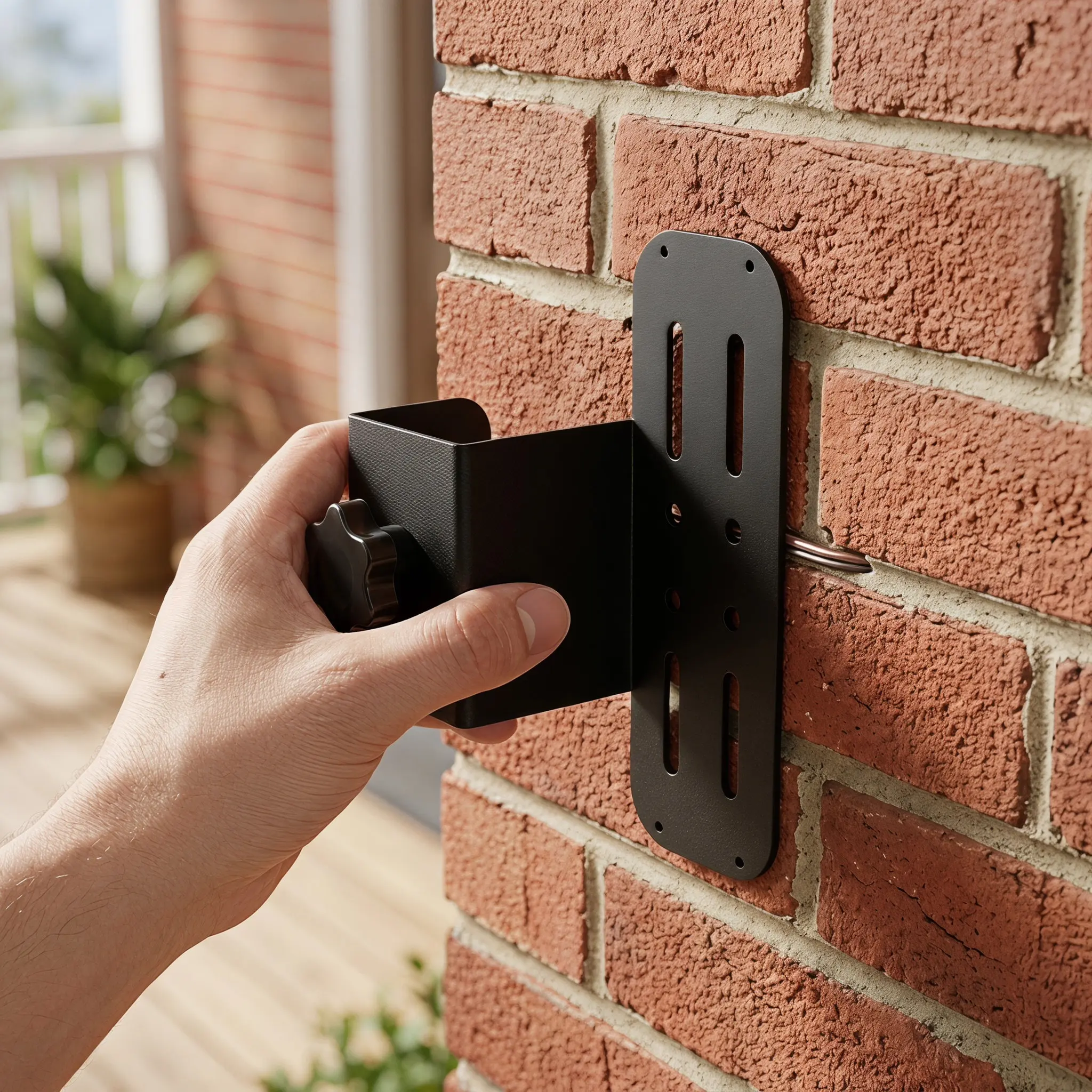 Doorbell Camera Mount Rain Cover Anti-Theft No Drill Weatherproof Protective Shield for Outdoor Video Doorbell Clear Lens