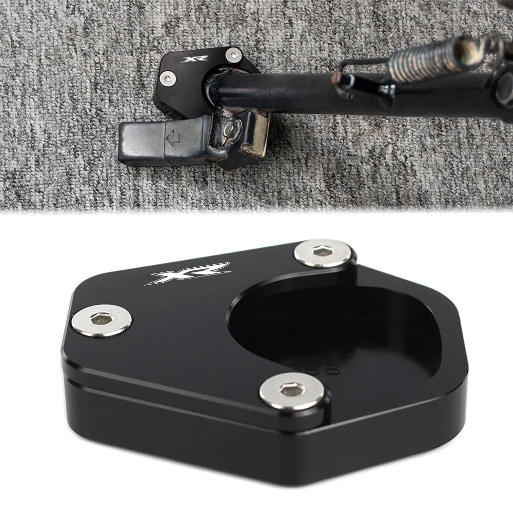 Motorcycle Extension Side Stand Plate For Honda XR150L 2014-2025 XR125L 2010-2013 Kickstand Shoe kickstand side stand enlarger