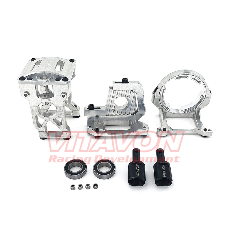 VITAVON CNC Alu7075 Fast Removed Center Diff Mount&Motor Mount & Motor Support For Losi 5ive T2.0, 5ive T V1, 5ive B