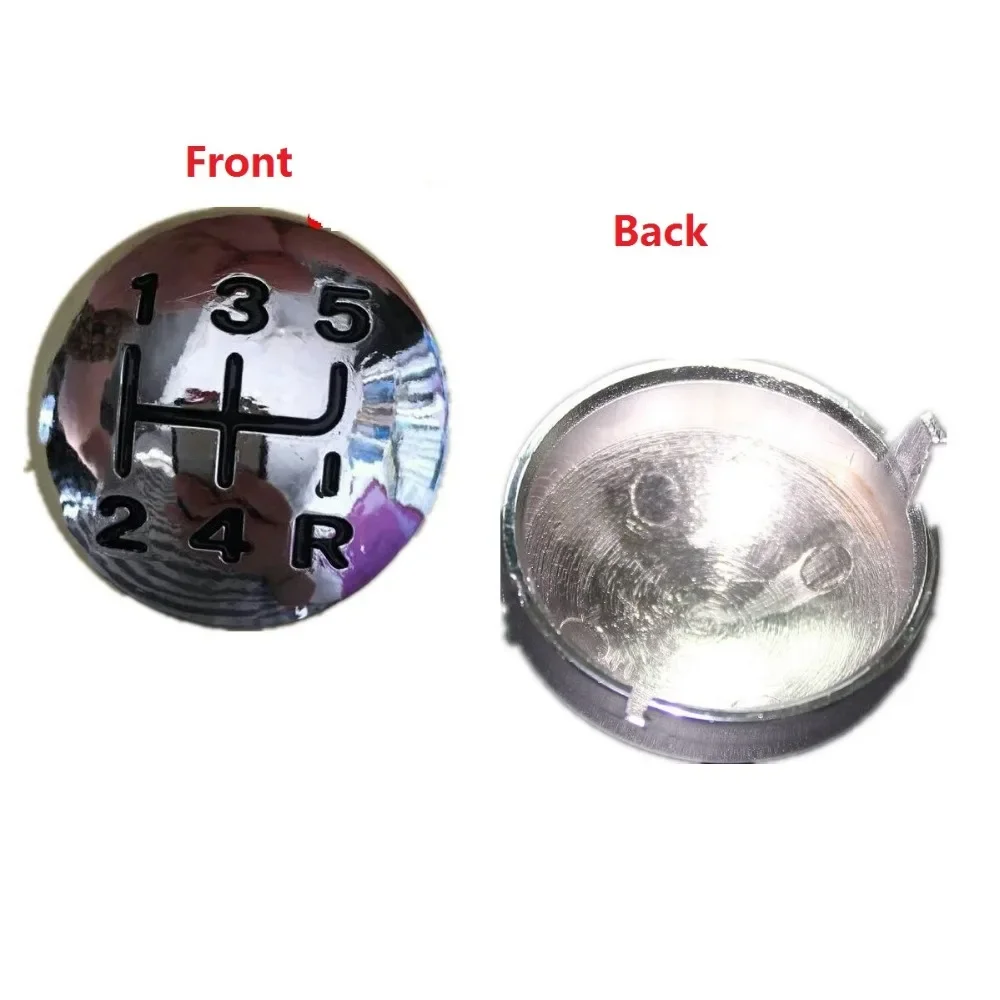 For Peugeot 307 206 Citroen C2 Elysee Sega Gear Shift Knob Cap Cover 5 Speed Shifter Cover MT