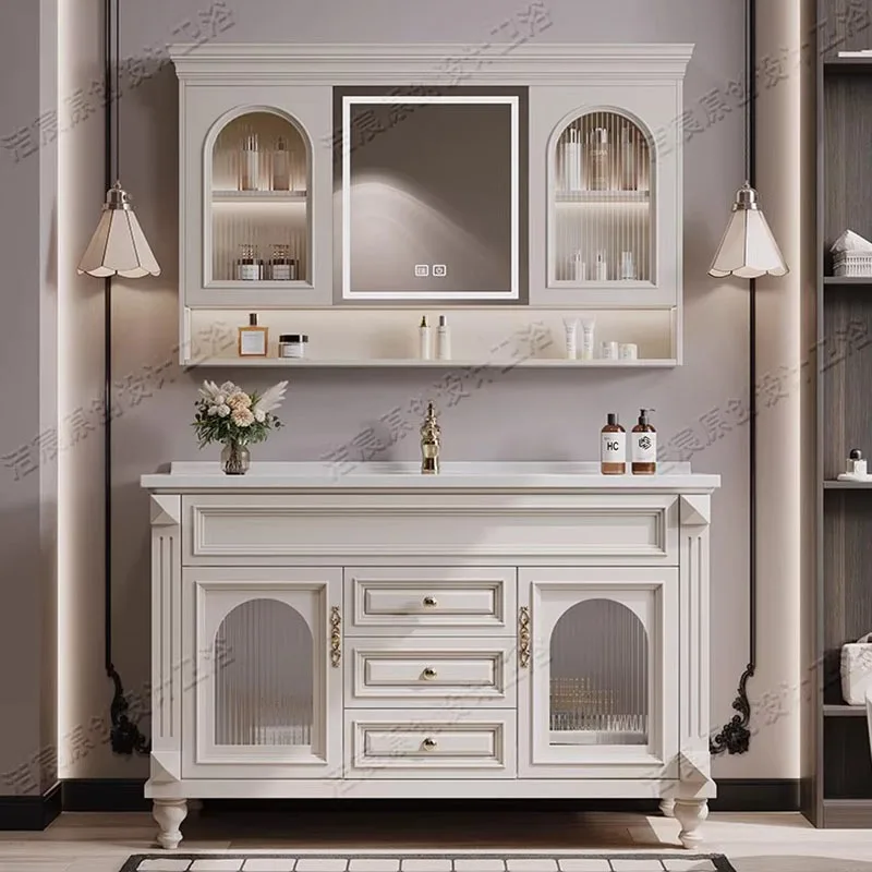 Skincare Perfume Cupboard Display Paper Drawers Modern Luxury Small Bathroom Cabinet Decorations Floor Gabinete Salon Furniture
