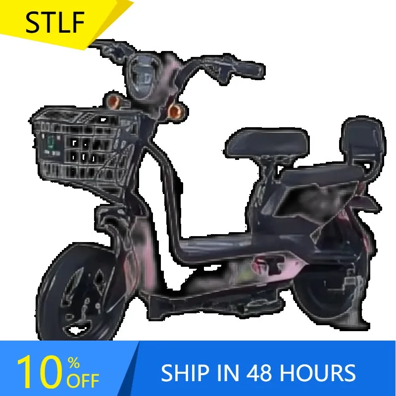 Zuimi High-end New National Standard Two-Wheeled Electric Bicycle Scooter For Adults 48V Steel Lead Acid 50km Digital Sensor Cit