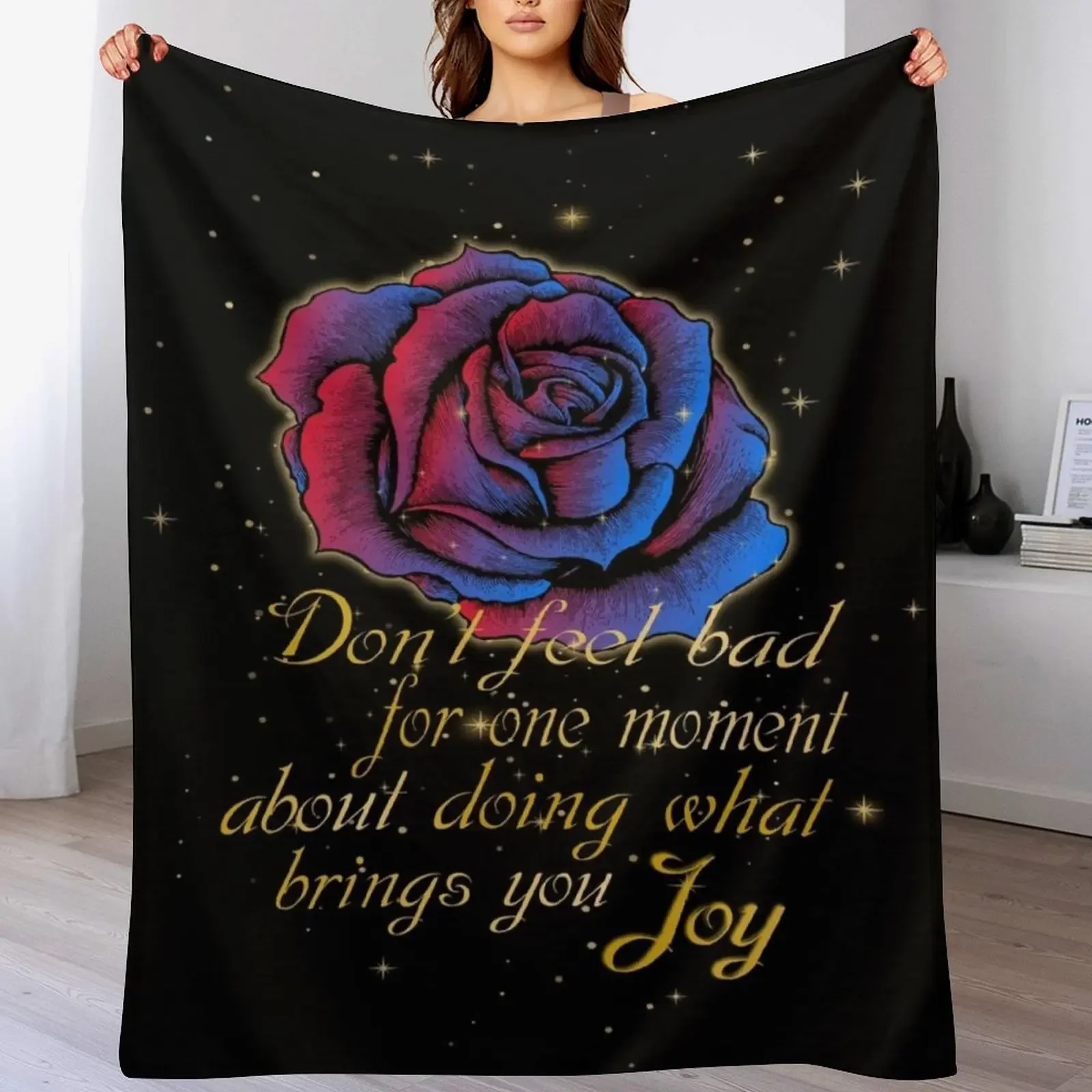 

ACOTAR. A Court of Thorns and Roses. Best ACOTAR design gift for ACOTAR series fans. Roses-Blue2. Throw Blanket
