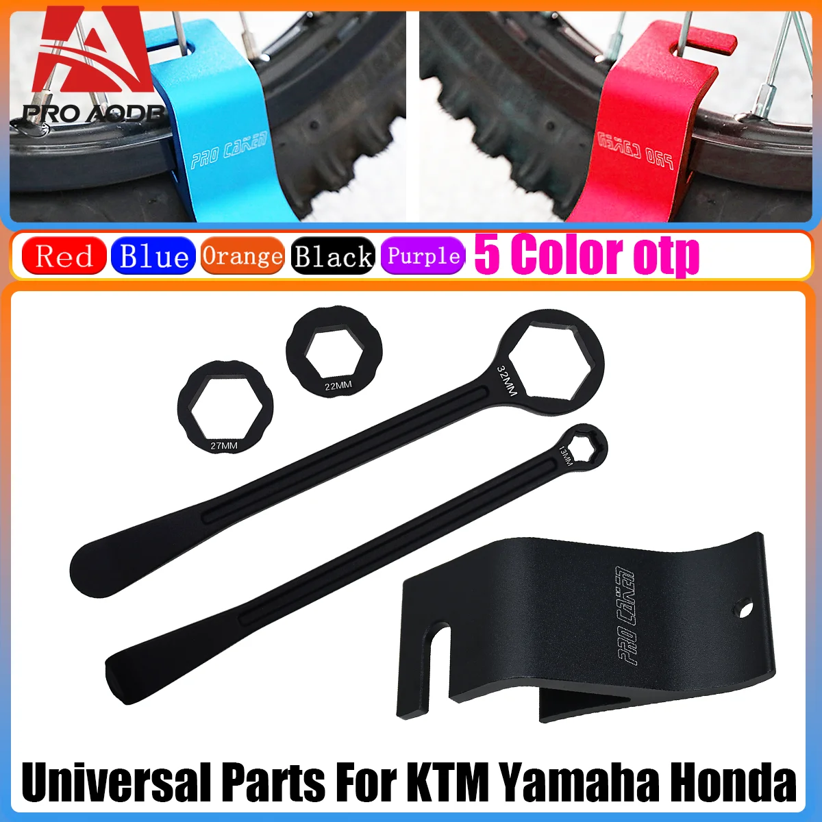 

For Husqvarna TE 300 TE FE TC FC TX FX 125 250 300 350 400 450 501 Tyre Tire Lever Wrench Removal Tool For Yamaha YZ125 YZ250