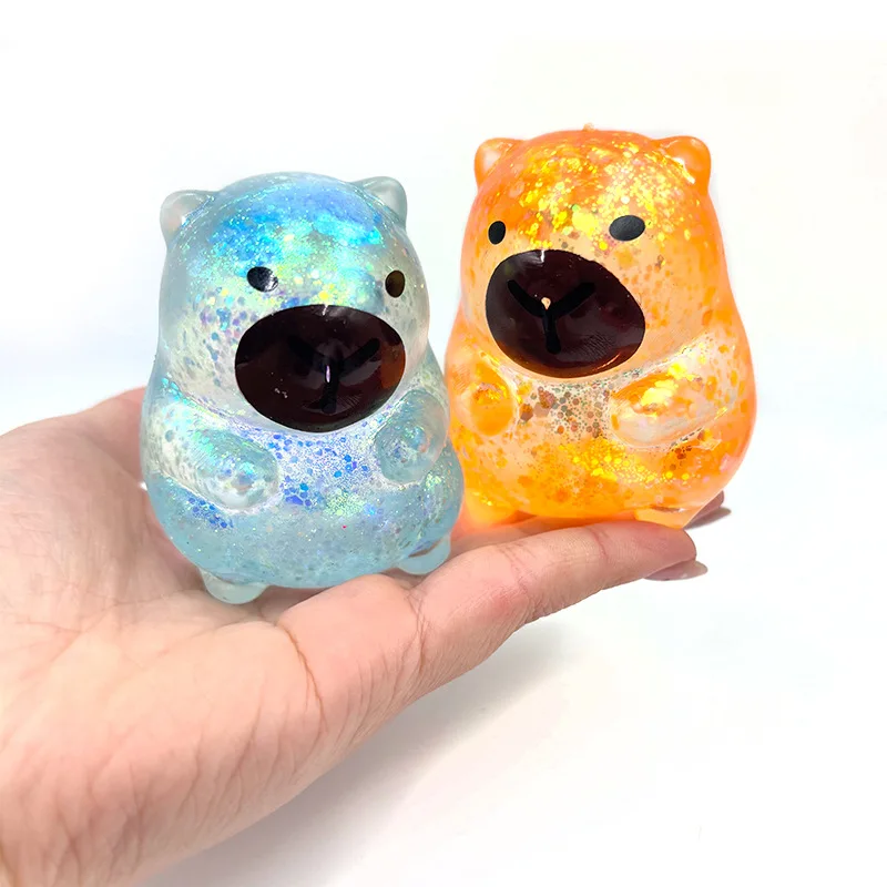 Cartoon Capybara Squishy Slow Risings Fidgets Spielzeug Squishy Stress Relief Spielzeug Geburtstag Klassenzimmer Preis Spielzeug für Kinder Stress