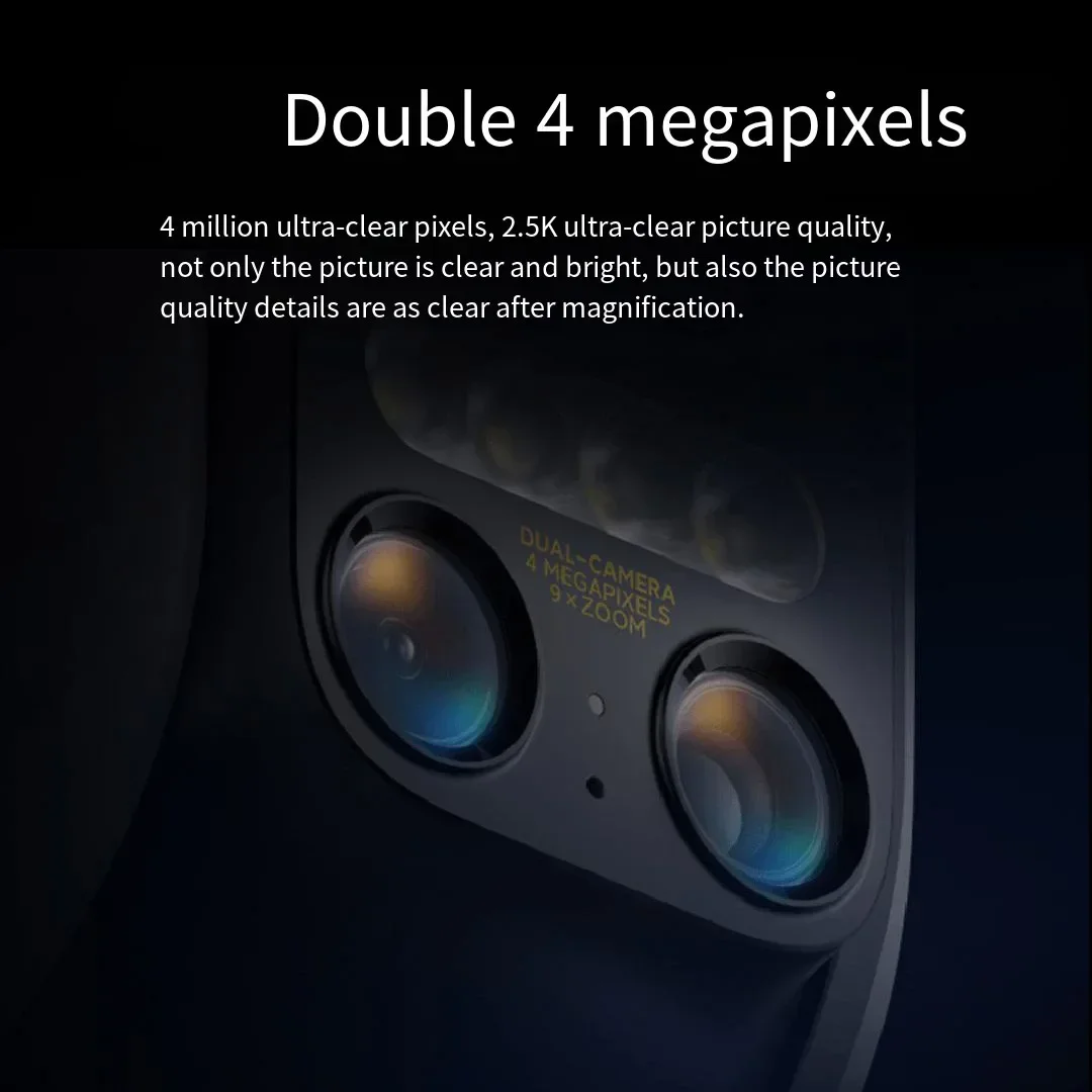 Уличная камера Xiaomi Mijia CW700S 2,5K с 9-кратным зумом IP66 Водонепроницаемая камера безопасности PTZ Полноцветное ночное видение Al Обнаружение человека