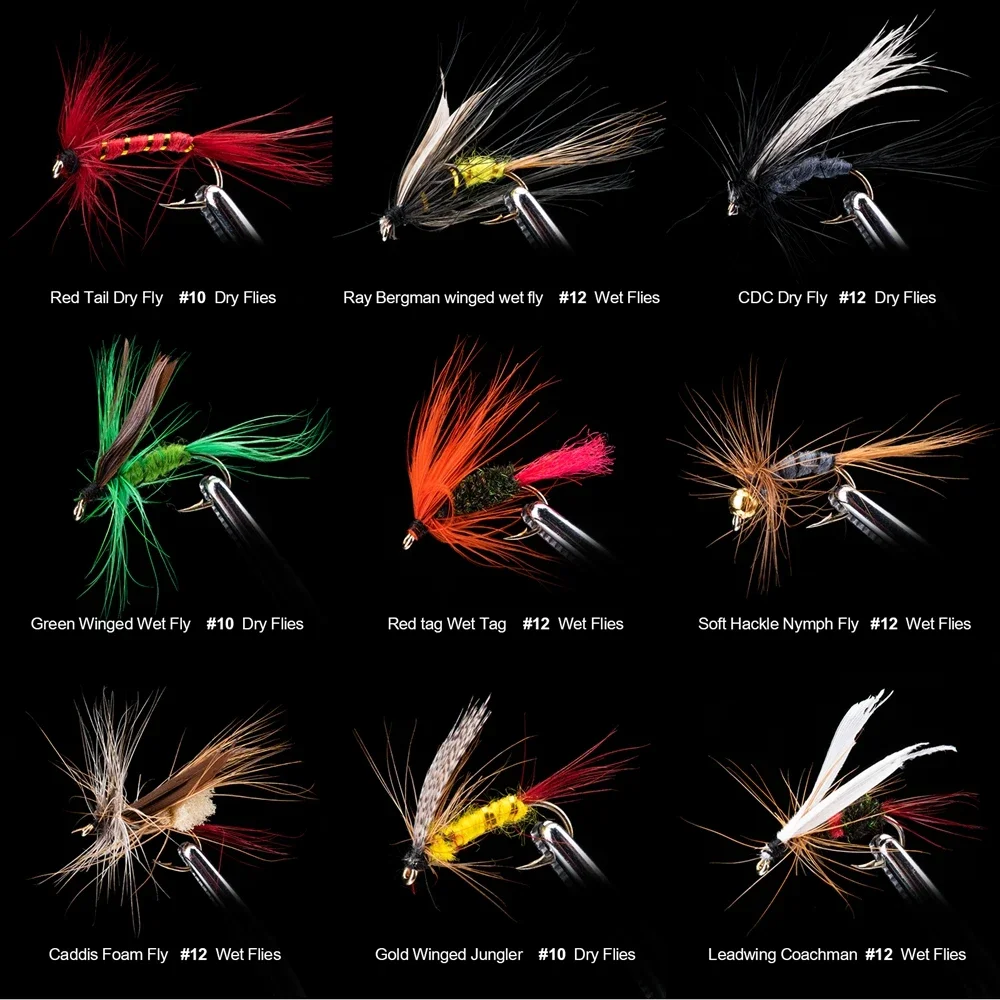Set de moscas artificiales Goture – Streamers y ninfas para pesca con mosca - imagen 3