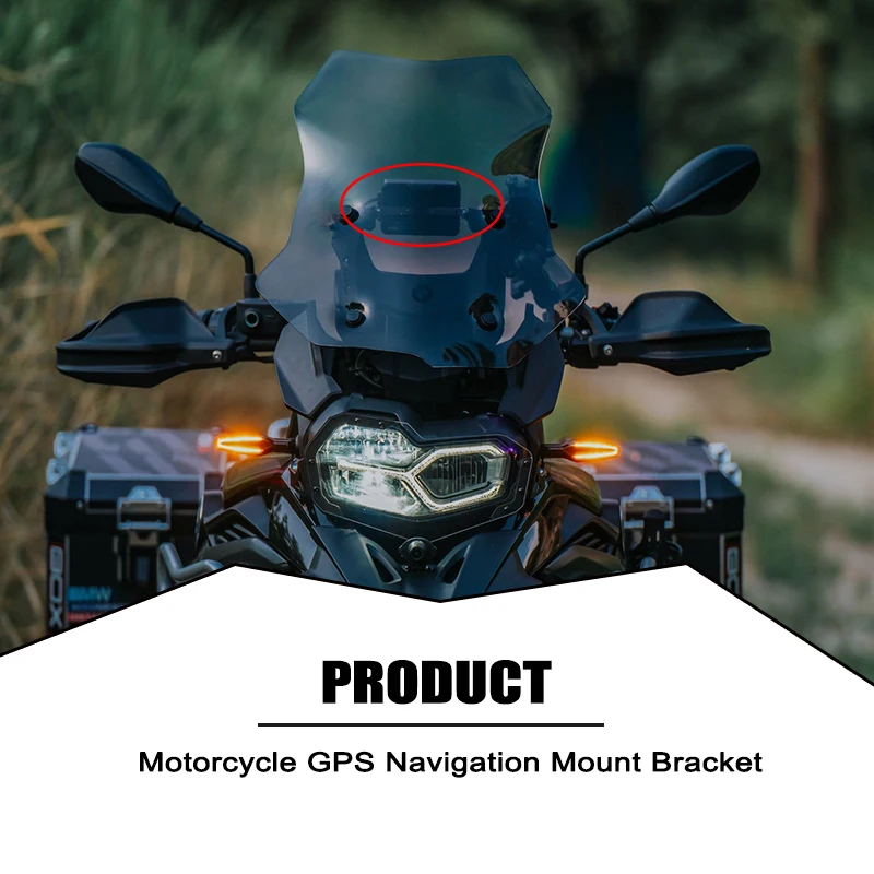 For BMW F850GS ADV F850 GS Adventure 2018-2023 Motorcycle Mobile Phone GPS Navigation 12mm Handlebar Bracket Support Mount