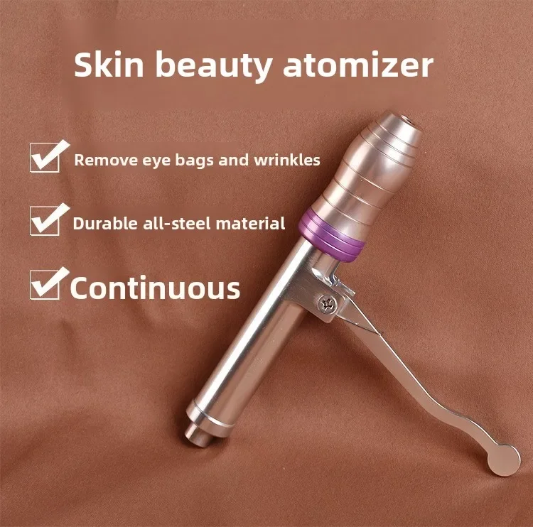 Skin Beauty Nebulizer Needleless Continuous Rapid Processing Small Cannon Beauty Pen Import Device