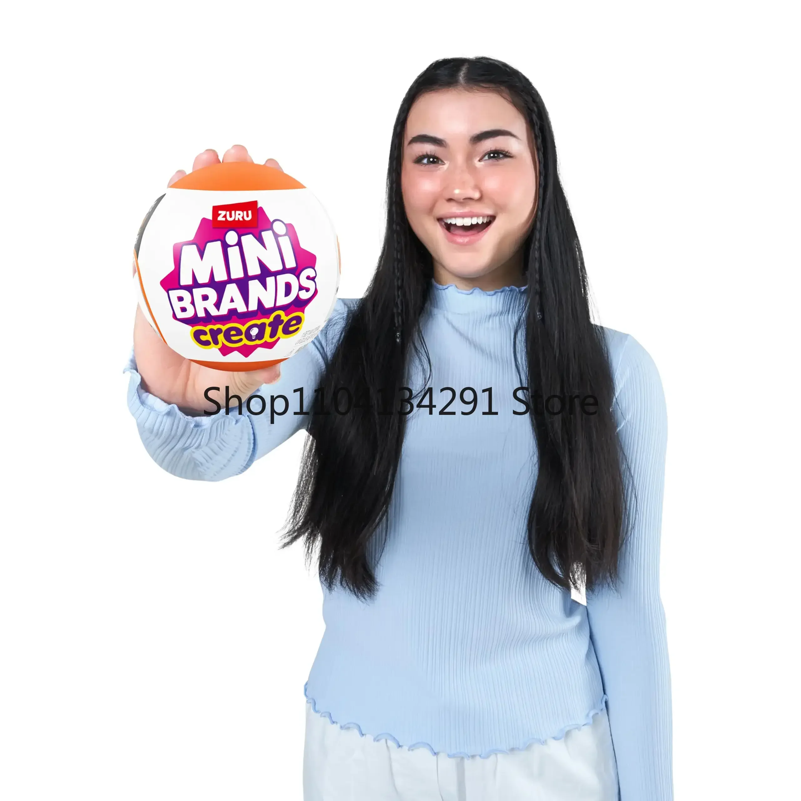 ماركات Zuru الصغيرة تخلق سلسلة MasterChef 1 كبسولة المطبخ محاكاة الذواقة الكرة العمياء إبداعات مصغرة ألعاب قابلة للجمع #3