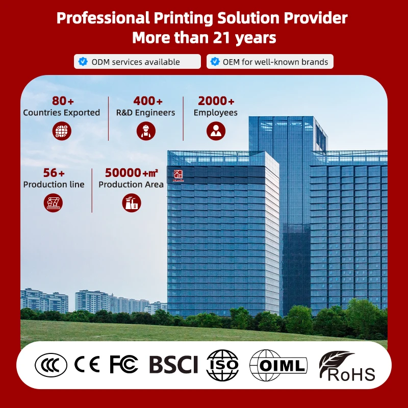 HPRT Factory 24mm DC24A-E Industrial TTO Printer Pneumatic QR Code Batch Number Printing in Paper Cartons for Pouch Packaging