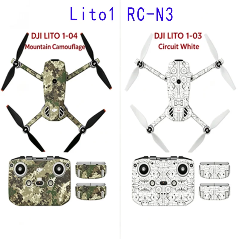 For DJI Lito1 Sticker Remote Control RC-N3 Scratch Resistant Non Stick Protective Film Of Unique Creative Design LITO Accessory