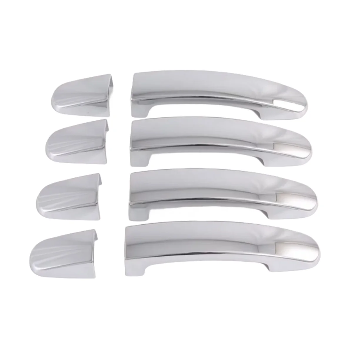 

Накладки на дверную ручку автомобиля для Ford Transit 2017-2023, внешние аксессуары, серебристые