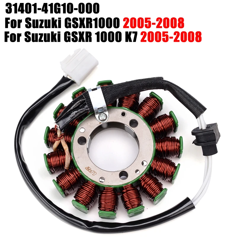 

31401-41G10-000 Magneto Stator Coil For Suzuki GSXR1000 2005-2008 GSXR GSX-R GSX R 1000 K7 GSXR-1000 2005 2006 2007 2008 ATV