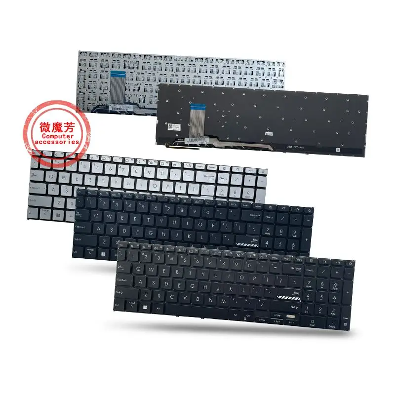 

NEW Backlight US Laptop Keyboard for ASUS Vivobook 17 X1702 X1703 X1702Z X1702ZA X1703ZA With/without backlight