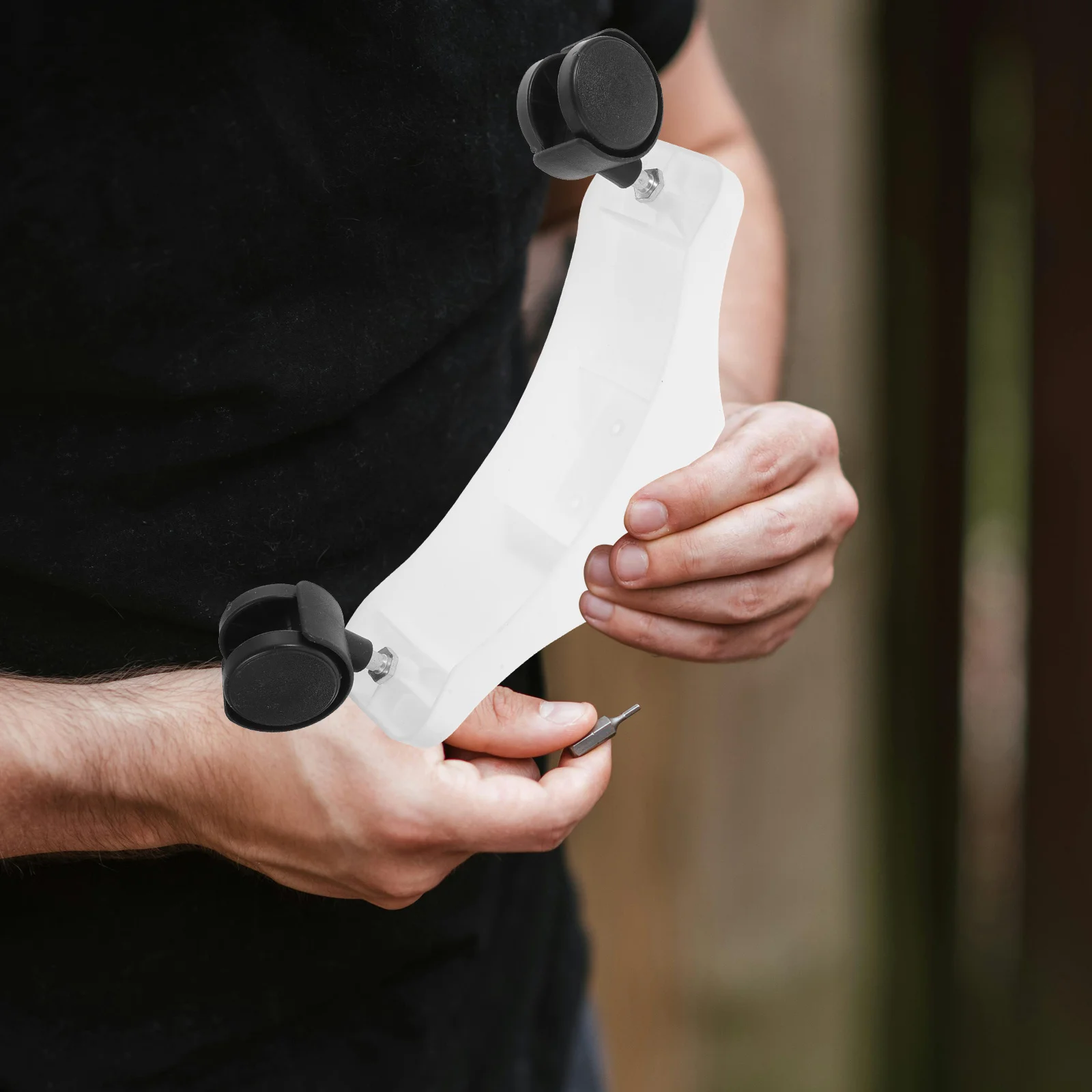 Soporte de polea móvil para calentador eléctrico, soporte de ruedas de alta resistencia, piezas de repuesto, ruedas de calentador de Patio, radiador lleno de aceite, 2 uds.