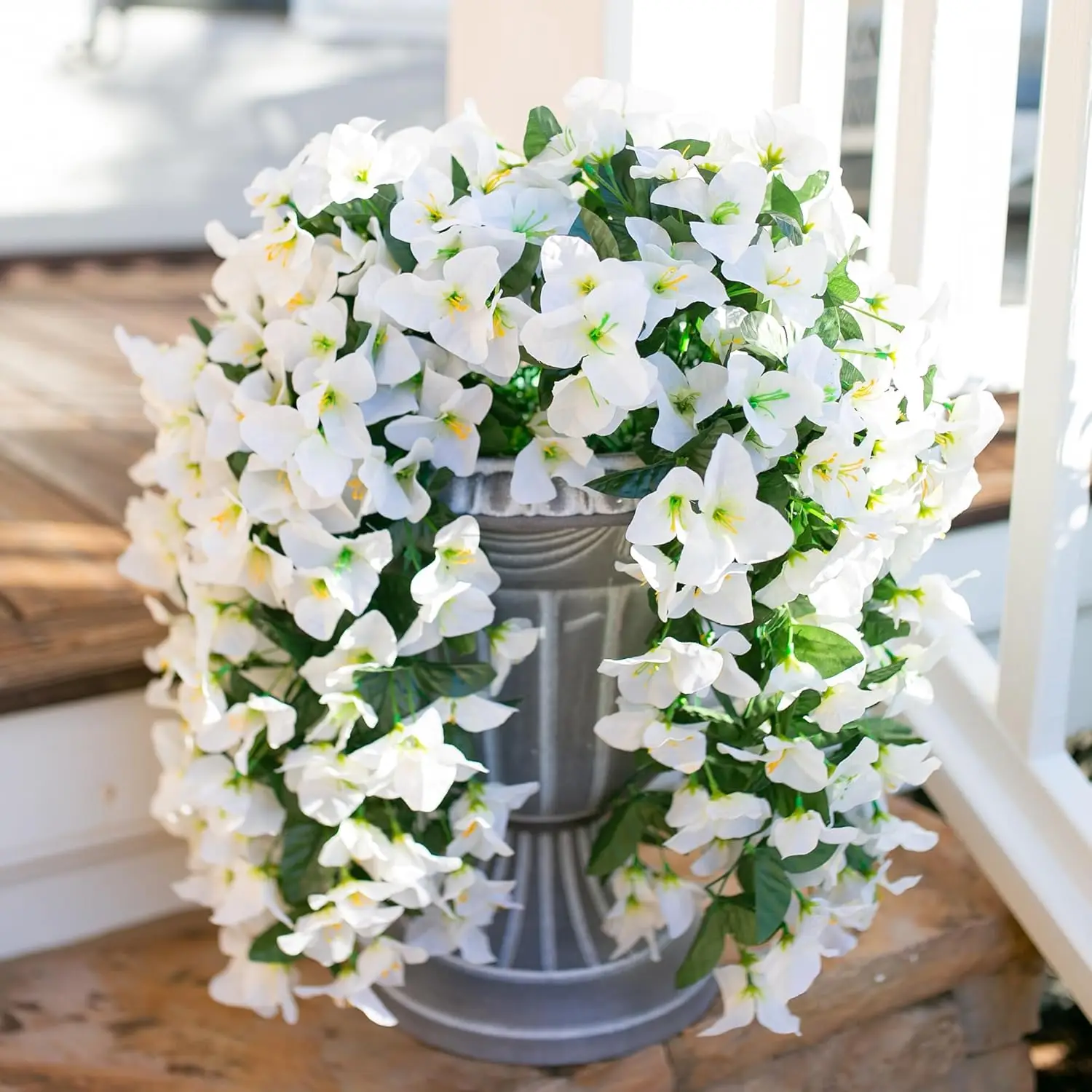 Künstliche Blumen Rebe Bougainvillea Hochzeit Zuhause Zimmer Valentinstag Dekor Outdoor Hof Garten Wandbehang Bogen DIY Geschenke