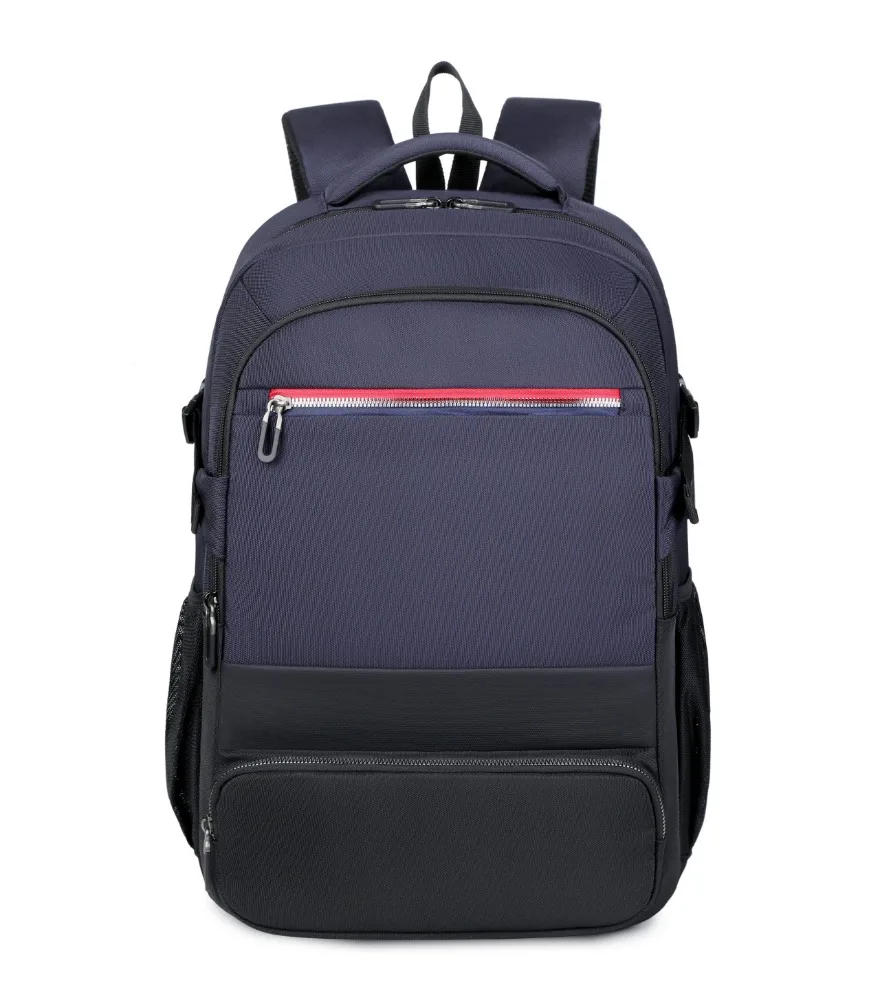 College student schoolbag solid color summer backpack large capacity multi-functional backpack simple