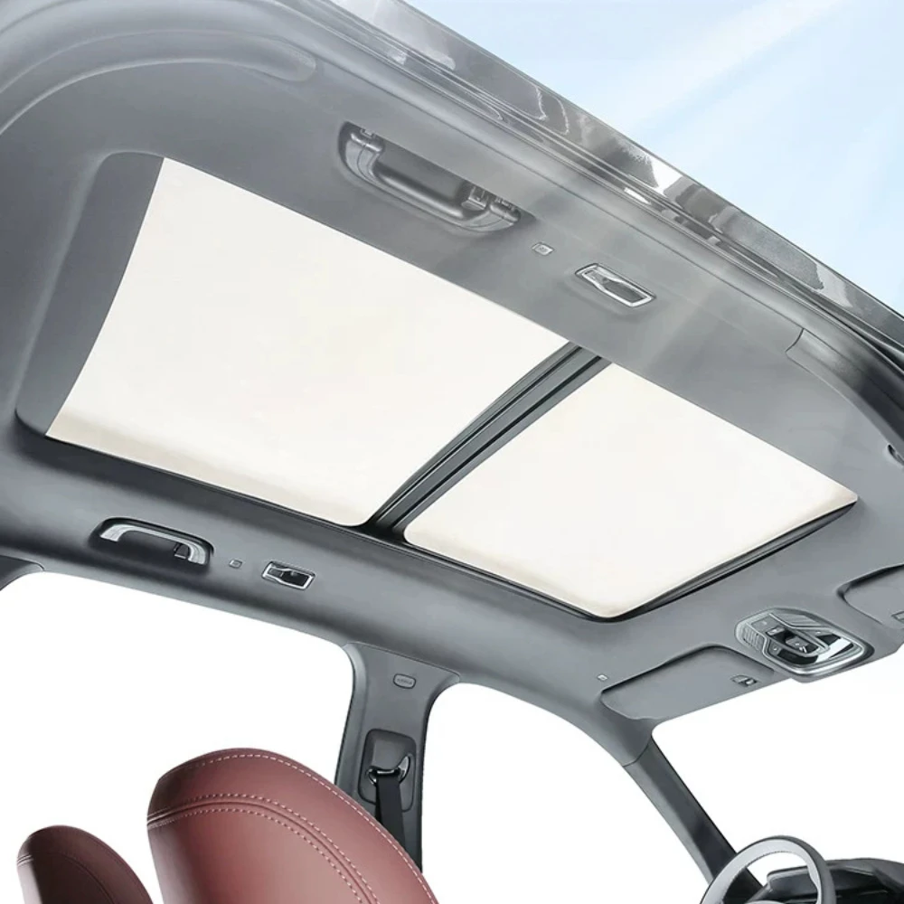 For Geely Monjaro Xingyue L 2021-2026 Panoramic Sunroof Sunshade Electrostatic Sunscreen Heat Shield Roof Cover